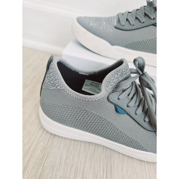 Vessi Weekend Unisex Mens 6 - Womens 7 Waterproof Concrete Grey Sneaker Shoes - Picture 3 of 11
